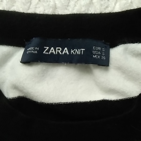 Zara light knit short sleeved top - Picture 2 of 2